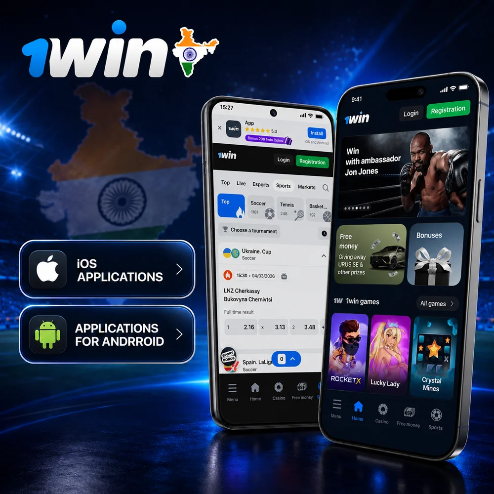 1win App for Android, PC & iOS in India